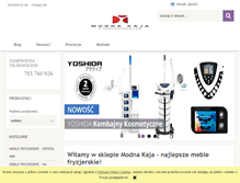 Tablet Screenshot of modnakaja.pl